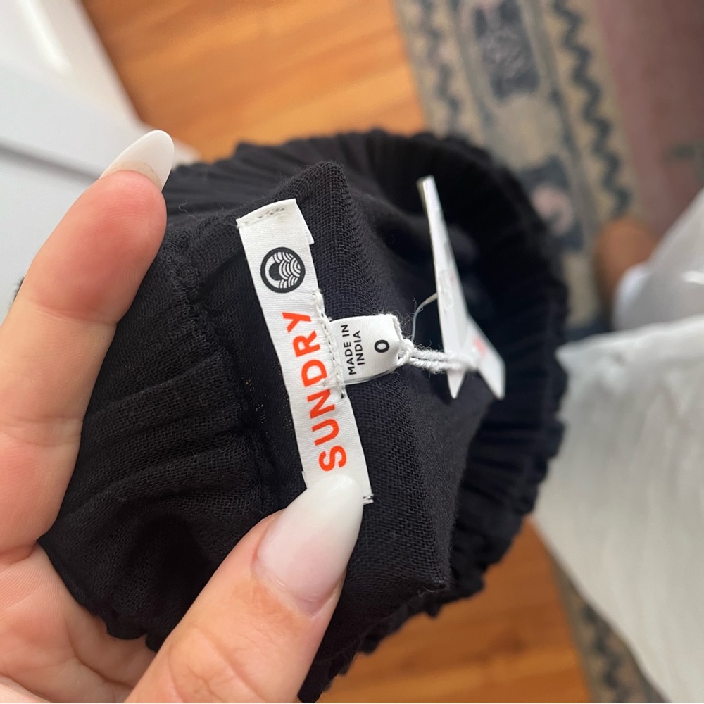 Sundry tiered maxi skirt